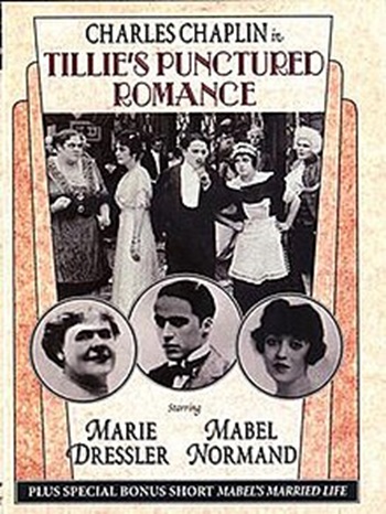 Charlie Chaplin Tillies Punctured Romance 1914